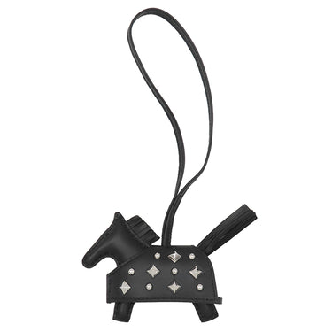 エルメス HERMES ロデオ ロベオロックPM ブラック アニョーミロ バッグチャーム シルバー金具 新品 未使用 黒 2025年製
