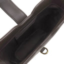 グッチ GUCCI ミニ バケット ショルダー 782919 ベージュ×エボニー GGキャンバス レザー ショルダーバッグ ゴールド金具 ブラウン ウェブストライプ