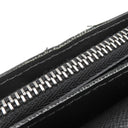 ルイヴィトン LOUIS VUITTON ポルトフォイユ ブラザ M30501 ブラック タイガ 長財布 シルバー金具 黒 二つ折り