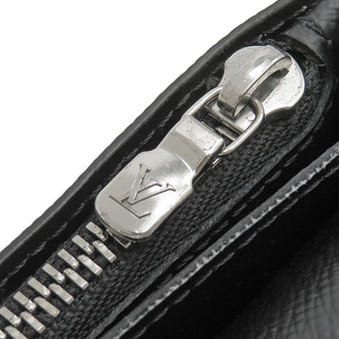 ルイヴィトン LOUIS VUITTON ポルトフォイユ ブラザ M30501 ブラック タイガ 長財布 シルバー金具 黒 二つ折り