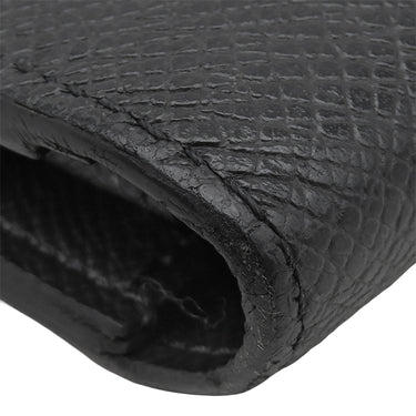 ルイヴィトン LOUIS VUITTON ポルトフォイユ ブラザ M30501 ブラック タイガ 長財布 シルバー金具 黒 二つ折り