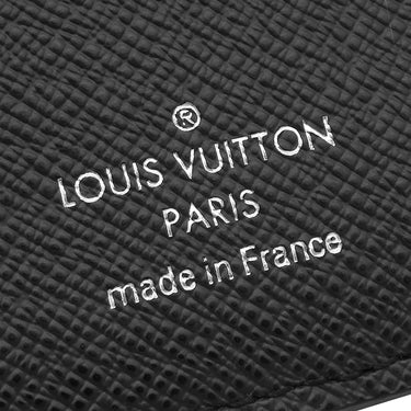 ルイヴィトン LOUIS VUITTON ポルトフォイユ ロン M30541 ノワール タイガ 長財布 黒 2つ折り 小銭入れなし