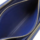 ルイヴィトン LOUIS VUITTON イカットフラワー ジッピーウォレット M90018 グランブルー モノグラムヴェルニ 長財布 ゴールド金具 青 花柄