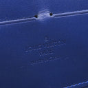 ルイヴィトン LOUIS VUITTON イカットフラワー ジッピーウォレット M90018 グランブルー モノグラムヴェルニ 長財布 ゴールド金具 青 花柄