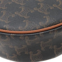 セリーヌ CELINE スモール エロイズ 11725FQM タン キャンバス レザー ショルダーバッグ ゴールド金具 茶 ショルダー トリオンフ