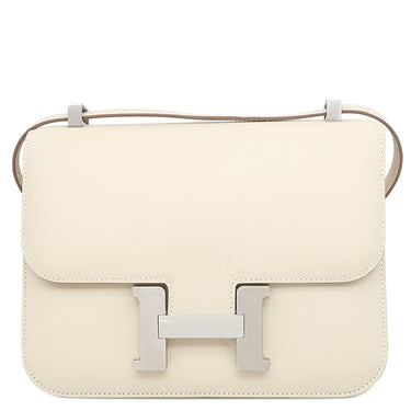 エルメス HERMES コンスタンス 24 ミロワール クレ ヴォーエプソン ショルダーバッグ シルバー金具 新品 未使用 ヘアライン 2025年製