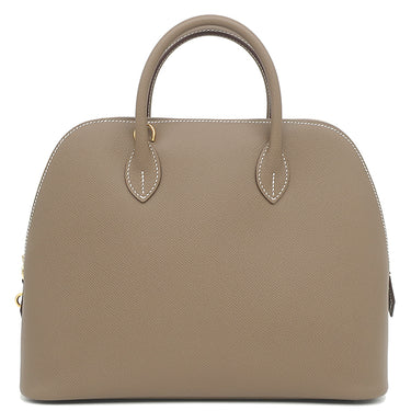 エルメス HERMES ボリード1923 30 エトゥープ ヴォーエプソン 2WAYバッグ ゴールド金具 グレージュ 2026年製