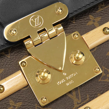 ルイヴィトン LOUIS VUITTON トリアノン PM M45908 モノグラム×ブラック モノグラムキャンバス レザー 2WAYバッグ ゴールド金具 ハンドバッグ ショルダー