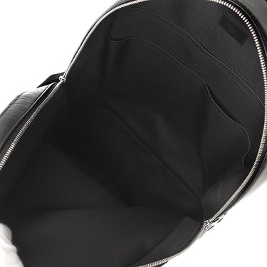 ルイヴィトン LOUIS VUITTON ジョッシュ N41473 ダミエグラフィット ダミエグラフィットキャンバス レザー リュック・デイパック シルバー金具 バックパック 黒