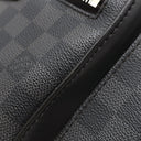 ルイヴィトン LOUIS VUITTON ジョッシュ N41473 ダミエグラフィット ダミエグラフィットキャンバス レザー リュック・デイパック シルバー金具 バックパック 黒