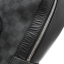 ルイヴィトン LOUIS VUITTON ジョッシュ N41473 ダミエグラフィット ダミエグラフィットキャンバス レザー リュック・デイパック シルバー金具 バックパック 黒