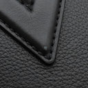 ルイヴィトン LOUIS VUITTON オンマイサイド MM M58908 ブラック×ホワイト レザー シアリング 2WAYバッグ ゴールド金具 黒 白 ファー ベルベット