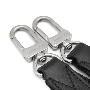 ルイヴィトン LOUIS VUITTON アルファ ウェアラブル ウォレット N60414 ブルー レザー ダミエグラフィットジャイアントキャンバス ショルダーバッグ シルバー金具 カード入れ