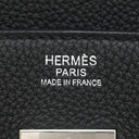 エルメス HERMES バーキン30 ブラック トゴ ハンドバッグ シルバー金具 黒