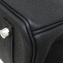 エルメス HERMES バーキン30 ブラック トゴ ハンドバッグ シルバー金具 黒