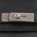 エルメス HERMES バーキン30 ブラック トゴ ハンドバッグ シルバー金具 黒