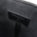 シャネル CHANEL マトラッセ チェーン フォン ホルダー A94471 ブラック カーフ ポーチ シルバー金具 ゴールド金具×シルバー金具