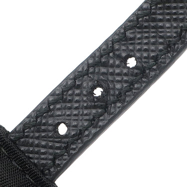 プラダ PRADA ミニリュック型 チェーンショルダーバッグ ブラック ナイロン ショルダーバッグ シルバー金具 黒 トライアングルロゴ