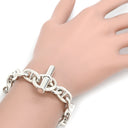 エルメス HERMES シェーヌダンクル MM シルバー シルバー925 ブレスレット 17コマ スターリングシルバー SV925