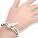 エルメス HERMES シェーヌダンクル MM シルバー シルバー925 ブレスレット 16コマ スターリングシルバー SV925