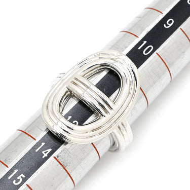エルメス HERMES シェーヌダンクル 24 シルバー シルバー925 #53 リング 指輪 ヴァンキャトル SV925 12号