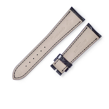 パテックフィリップ PATEK PHILIPPE 純正 クロコバンド ダークグレー クロコダイル 腕時計パーツ 未使用 替え クロコダイル バンド ベルト ストラップ 21ｍｍ ダークグレー