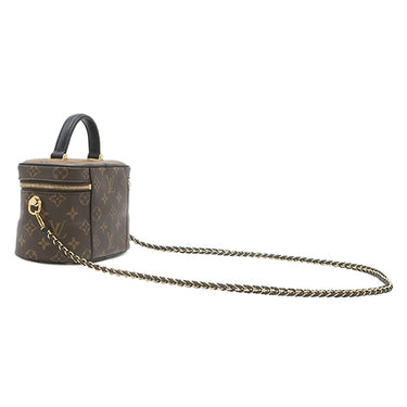 ルイヴィトン LOUIS VUITTON ヴァニティ NV PM M45165 モノグラム×モノグラムリバース モノグラムキャンバス モノグラムリバースキャンバス 2WAYバッグ ゴールド金具 バニティ ショルダー チェーン 旧型