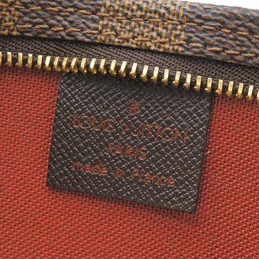 ルイヴィトン LOUIS VUITTON トゥルース メイクアップ N51982 ダミエエベヌ ダミエキャンバス ポーチ ゴールド金具 茶 アクセサリーポーチ