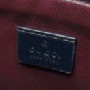 グッチ GUCCI ホースビット 1955 スモール バケットバッグ 637115 ベージュ×ネイビー キャンバス レザー ハンドバッグ ゴールド金具 紺 巾着