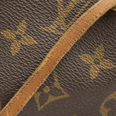 ルイヴィトン LOUIS VUITTON プチ ノエ M42226 モノグラム モノグラムキャンバス ショルダーバッグ ゴールド金具 茶 肩掛け 巾着