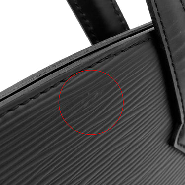 ルイヴィトン LOUIS VUITTON サンジャック M52272 ノワール エピレザー ハンドバッグ ゴールド金具 黒 トート