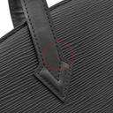ルイヴィトン LOUIS VUITTON サンジャック M52272 ノワール エピレザー ハンドバッグ ゴールド金具 黒 トート