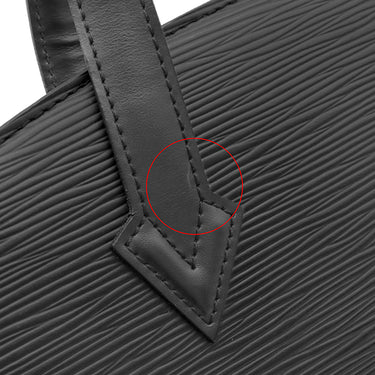 ルイヴィトン LOUIS VUITTON サンジャック M52272 ノワール エピレザー ハンドバッグ ゴールド金具 黒 トート