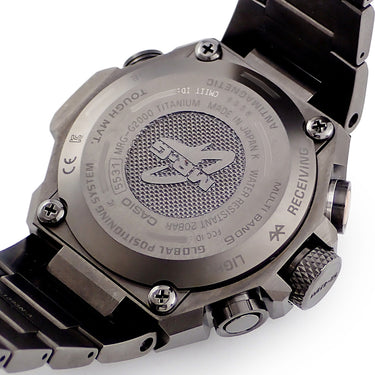 腕時計 カシオ CASIO G-SHOCK MR-G 鎚起 MRG-G2000HB-1AJR クオーツ メンズ ブラック タフソーラー 電波時計 チタニウム GMT