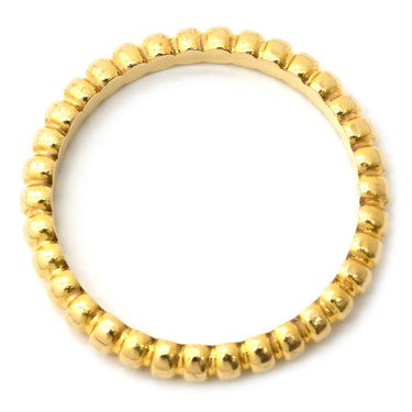 ヴァンクリーフアーペル Van Cleef & Arpels ペルレ ゴールドパール スモール VCARPJMG00 イエローゴールド K18YG #47(JP7) リング 指輪 750 18金 YG 6.5号