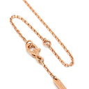 ヴァンクリーフアーペル Van Cleef & Arpels ヴィンテージ アルハンブラ VCARP9T000 グレー×ローズゴールド K18PG シルバーオブシディアン ネックレス シルバーオブシディアン 2023ホリデー ダイヤ