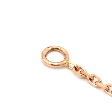 ヴァンクリーフアーペル Van Cleef & Arpels ヴィンテージ アルハンブラ VCARP9T000 グレー×ローズゴールド K18PG シルバーオブシディアン ネックレス シルバーオブシディアン 2023ホリデー ダイヤ