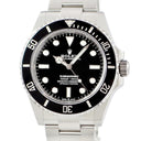 腕時計 ロレックス ROLEX サブマリーナー 41 124060 ランダム番 自動巻き メンズ 新品同様 ランダム番 ブラック 黒 逆回転防止ベゼル ベンツ針