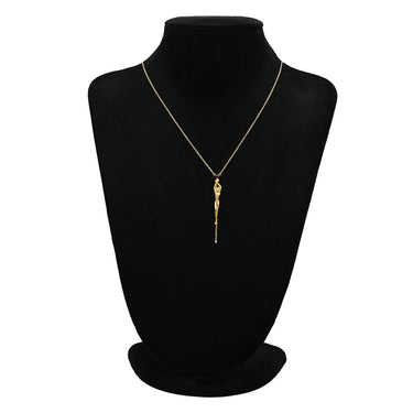 カレライカレラ Carrera y Carrera サイレンス 女神モチーフ イエローゴールド K18YG ルビー K18PG(留め具) ネックレス Au750 18K YG ルビー 彫刻 女神