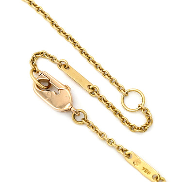 カレライカレラ Carrera y Carrera サイレンス 女神モチーフ イエローゴールド K18YG ルビー K18PG(留め具) ネックレス Au750 18K YG ルビー 彫刻 女神