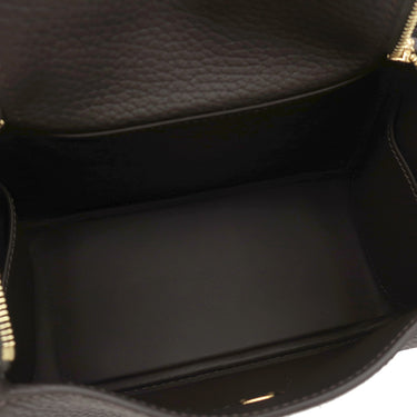 エルメス HERMES リンディ 2 ミニ 20 ベブラン トリヨンクレマンス ショルダーバッグ ゴールド金具 新品 未使用 2026年製