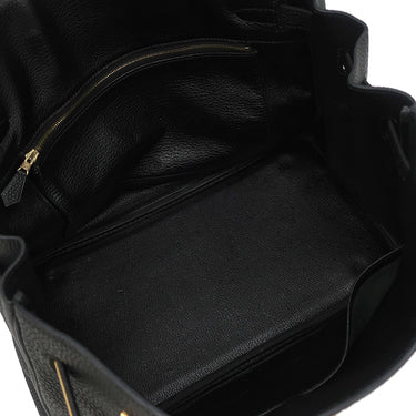 エルメス HERMES バーキン35 ブラック トゴ ハンドバッグ ゴールド金具 黒