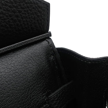 エルメス HERMES バーキン35 ブラック トゴ ハンドバッグ ゴールド金具 黒