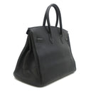 エルメス HERMES バーキン35 ブラック トゴ ハンドバッグ ゴールド金具 黒
