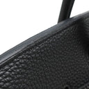 エルメス HERMES バーキン35 ブラック トゴ ハンドバッグ ゴールド金具 黒