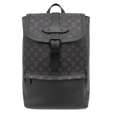 ルイヴィトン LOUIS VUITTON ソミュール バックパック M45913 モノグラムエクリプス モノグラムエクリプス リュック・デイパック ブラック金具 黒