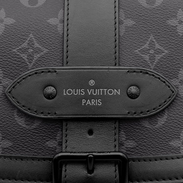 ルイヴィトン LOUIS VUITTON ソミュール バックパック M45913 モノグラムエクリプス モノグラムエクリプス リュック・デイパック ブラック金具 黒