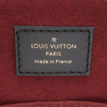 ルイヴィトン LOUIS VUITTON オンザゴー GM M45495 ブラック×ベージュ モノグラムアンプラント トートバッグ ゴールド金具 バイカラー 肩掛け