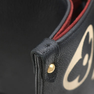 ルイヴィトン LOUIS VUITTON オンザゴー GM M45495 ブラック×ベージュ モノグラムアンプラント トートバッグ ゴールド金具 バイカラー 肩掛け