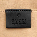 グッチ GUCCI GGマーモント スモール カメラバッグ 447632 ブラック レザー シェブロンキルティングレザー ショルダーバッグ ヴィンテージ金具 黒 ショルダー キルティング